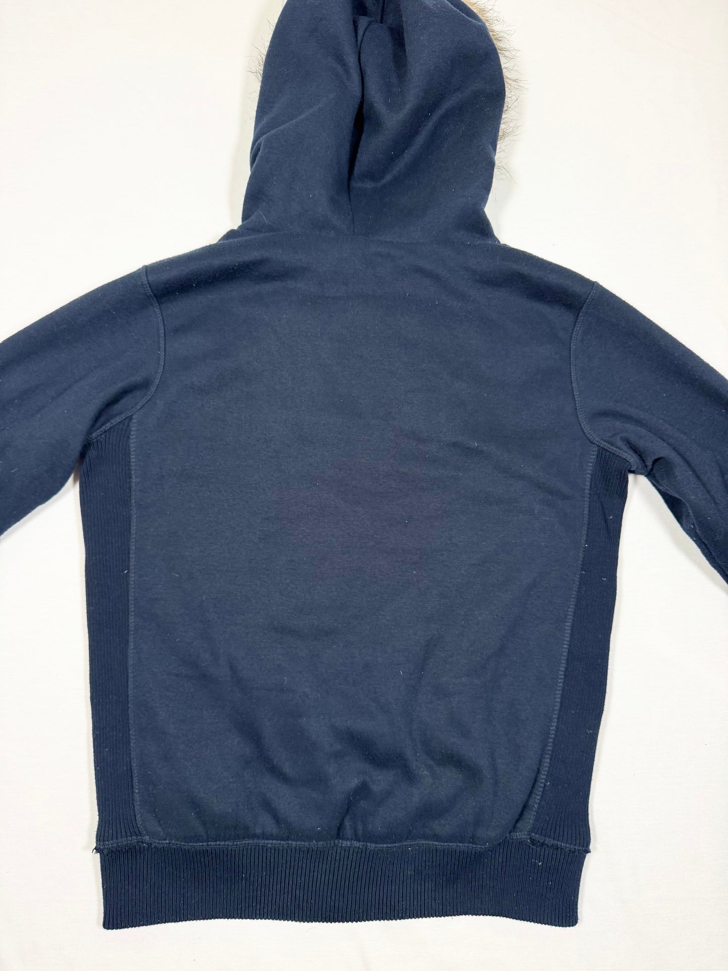 Abercrombie & Fitch Fur Zip Up Hoodie