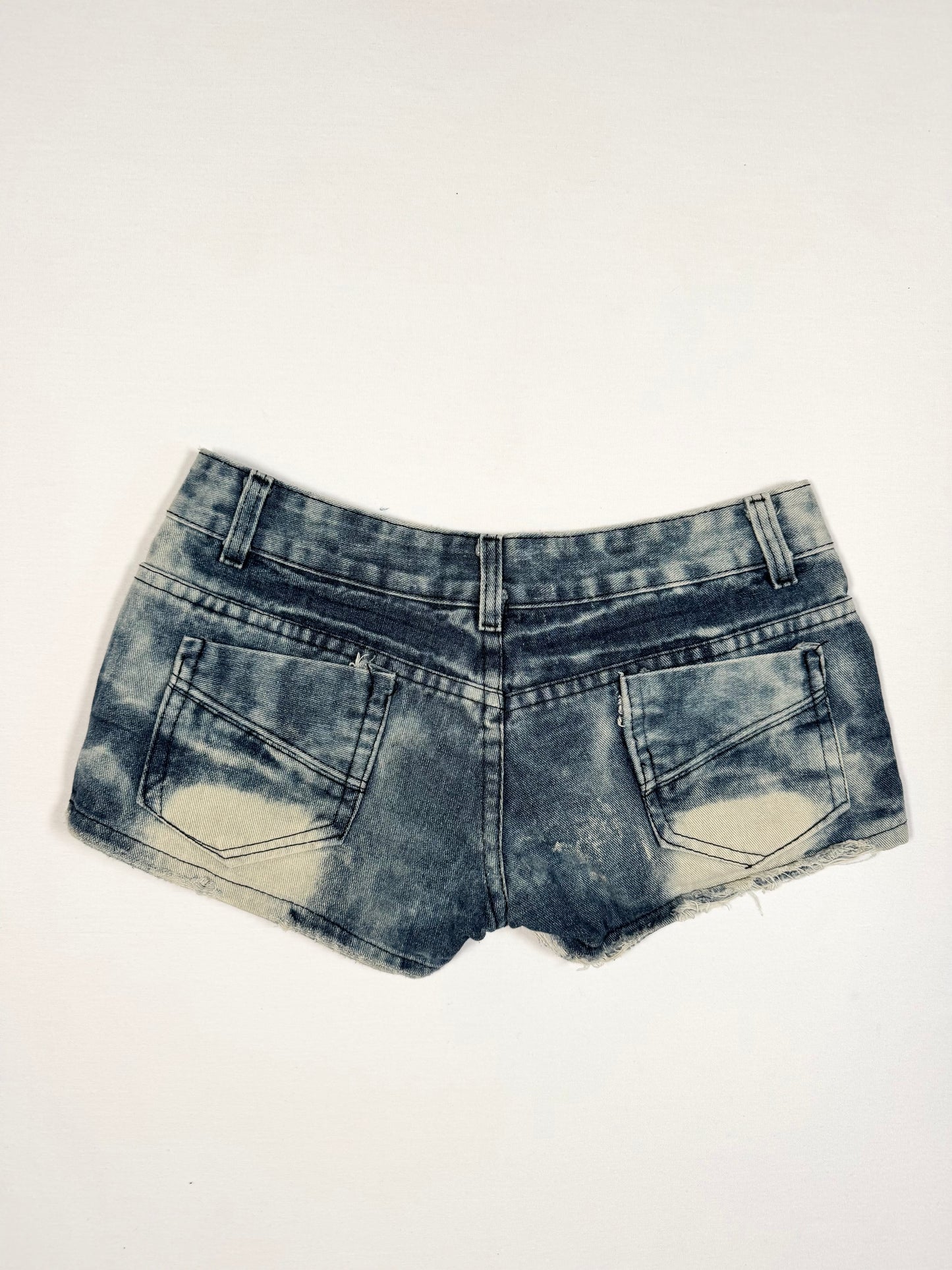 Acid Wash Micro Skort ♡ Size XS