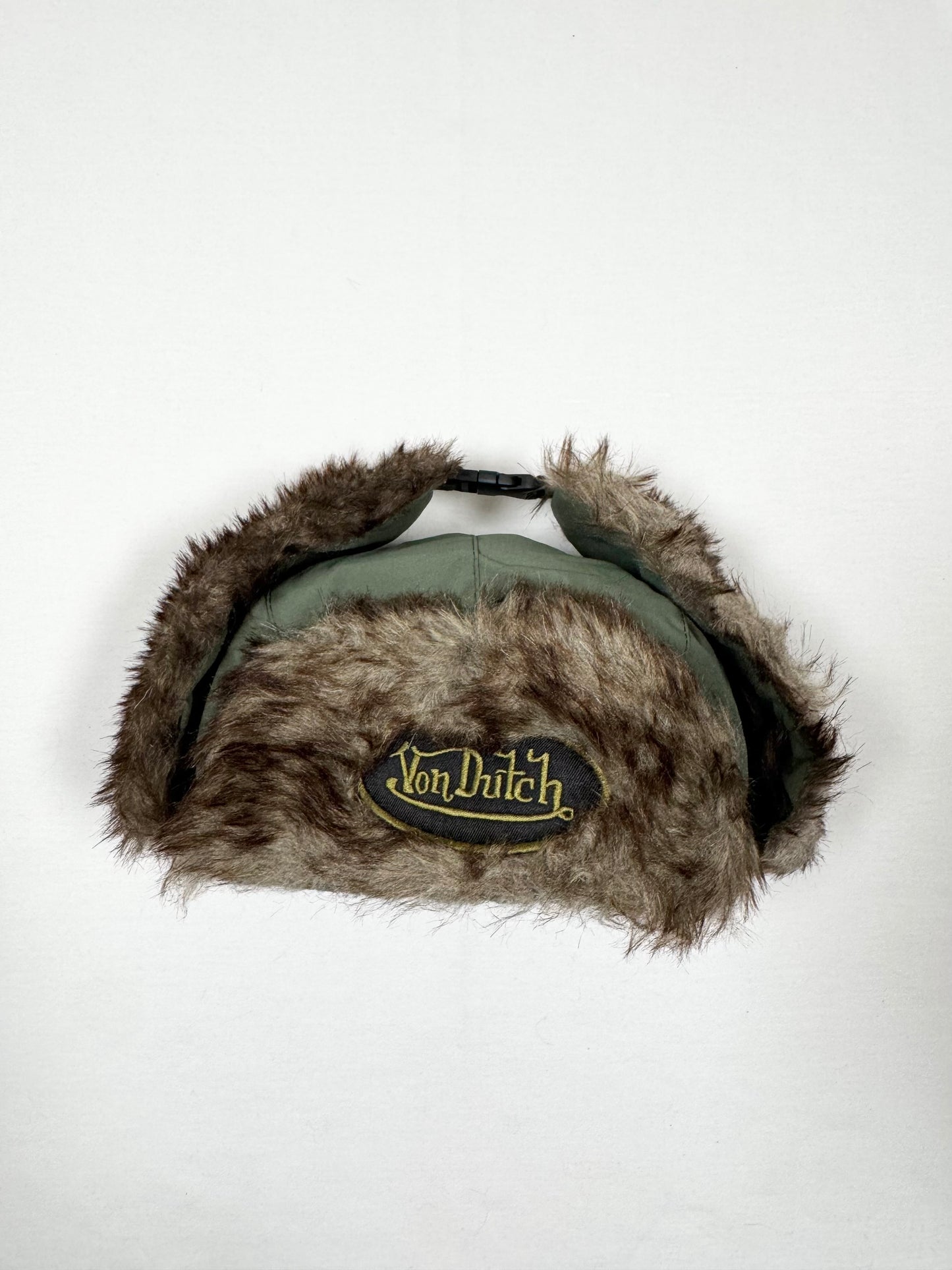 Khaki Fur Von Dutch Hat