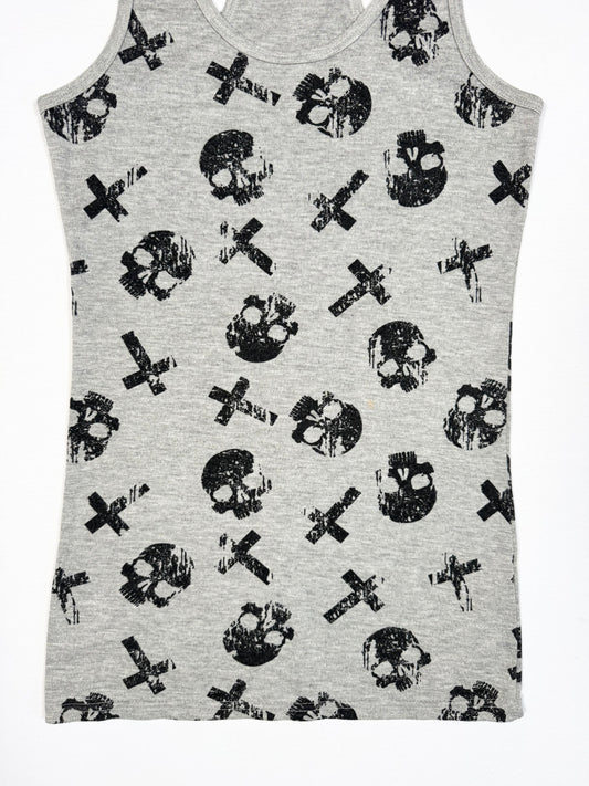 Skull Cross Tank ♡ Size S