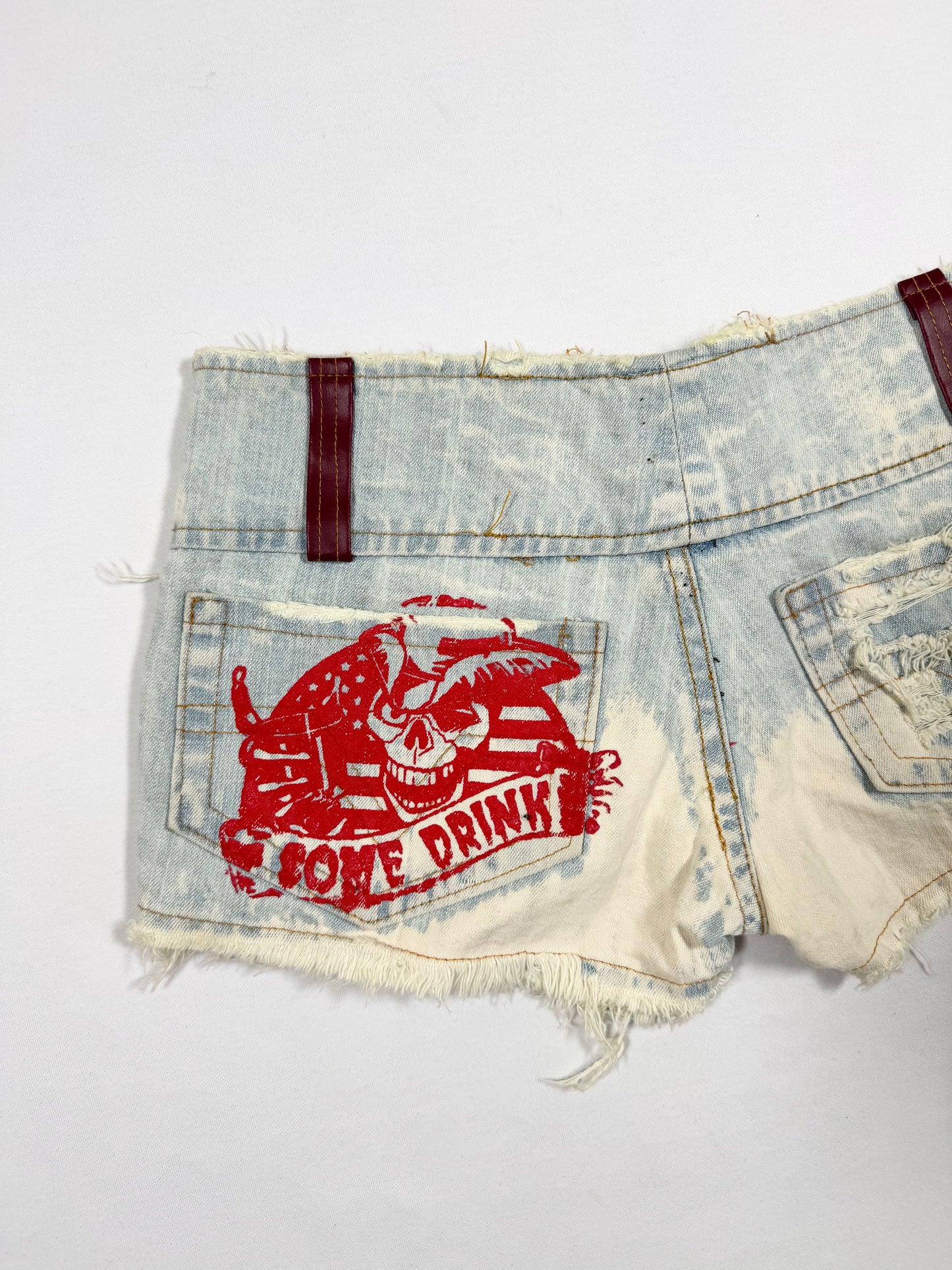 Come Drink Micro Shorts ♡ Size XS