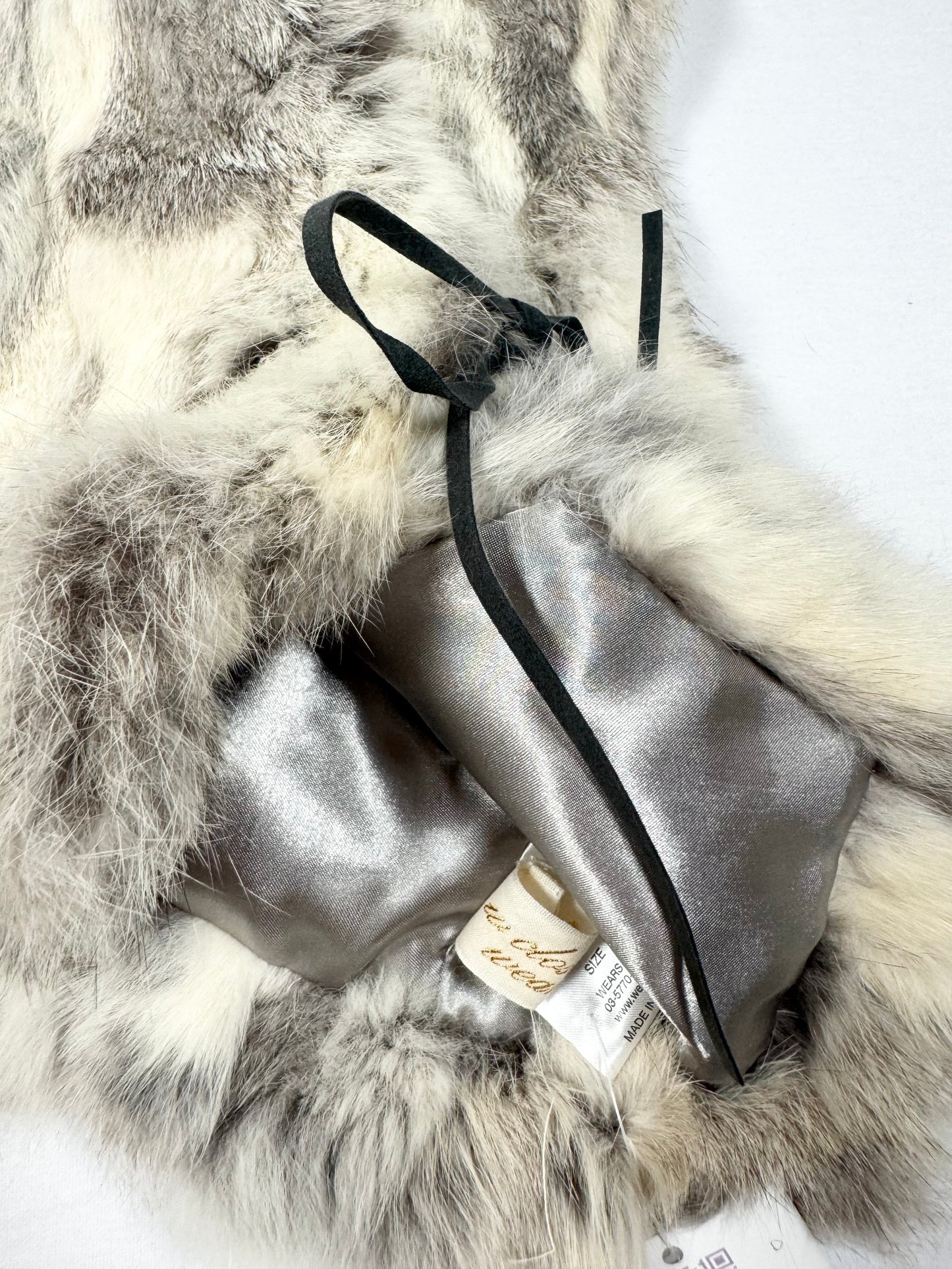 Fur Tie Vest