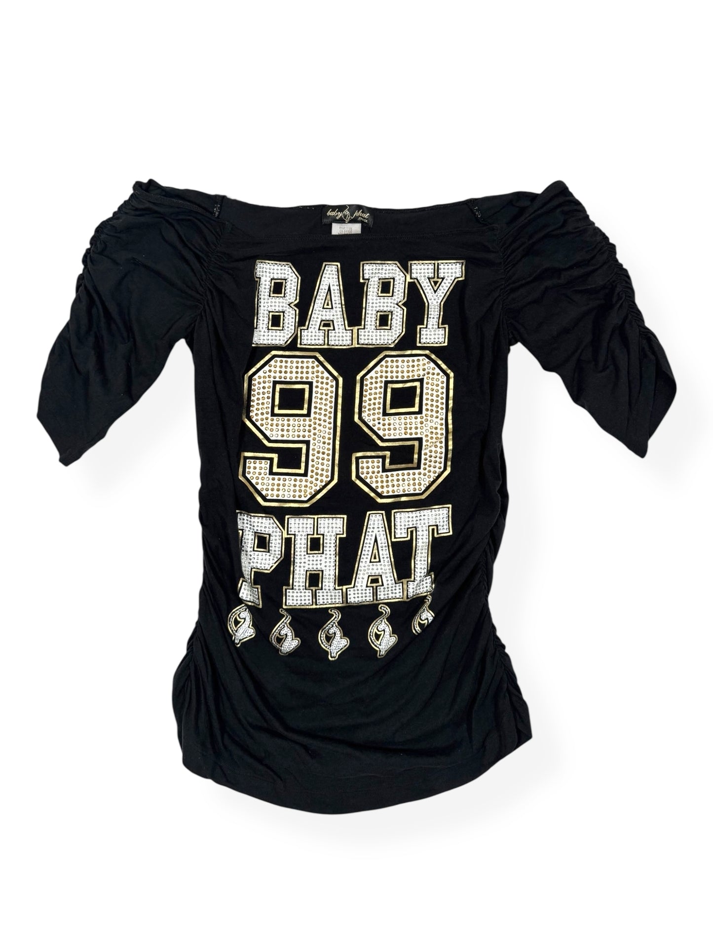 Baby Phat “99” Off Shoulder Top