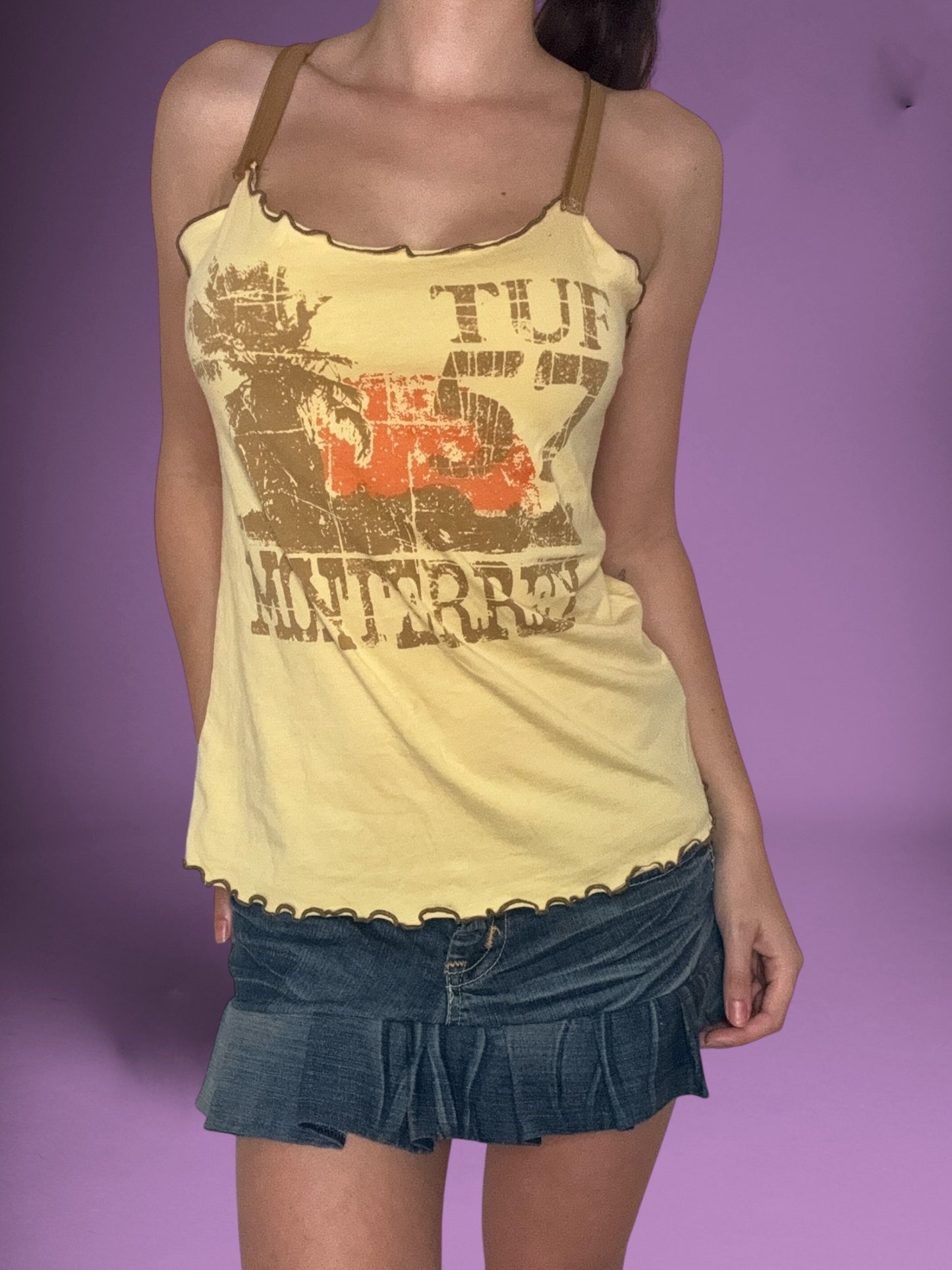 Monterrey Zipper Cami ♡ Size L