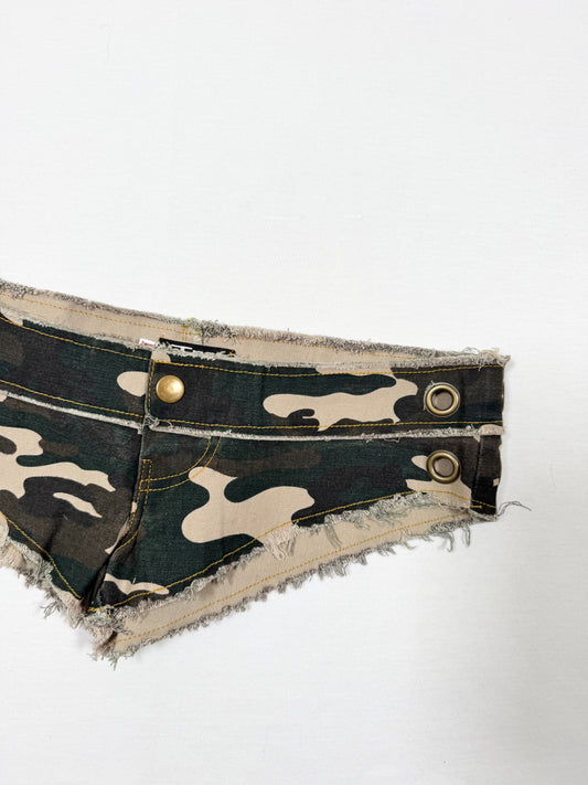 Camo O Ring Micro Shorts