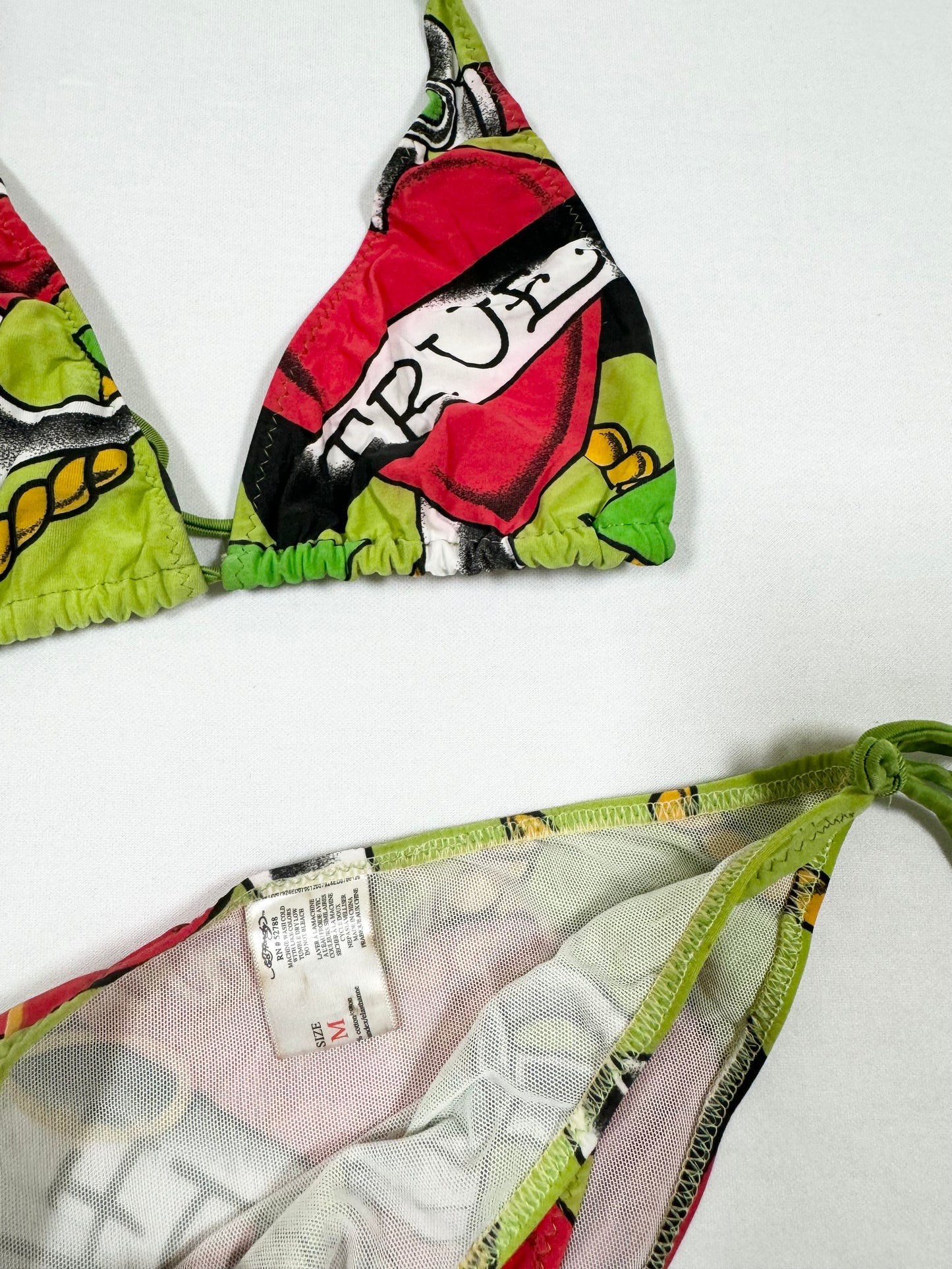 Green Ed Hardy Bikini