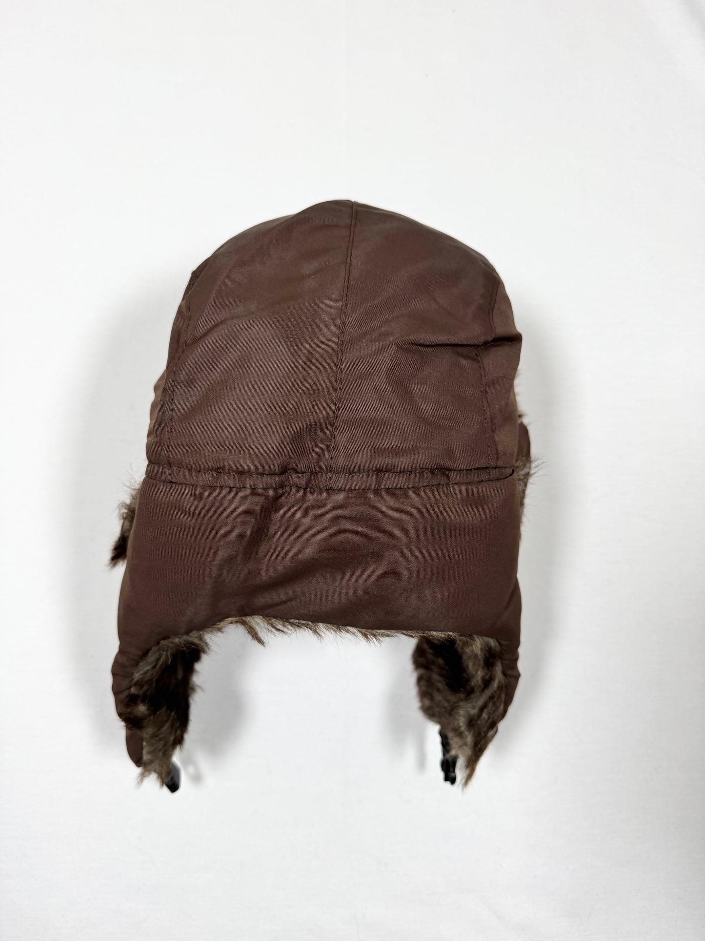 Brown Fur Von Dutch Hat