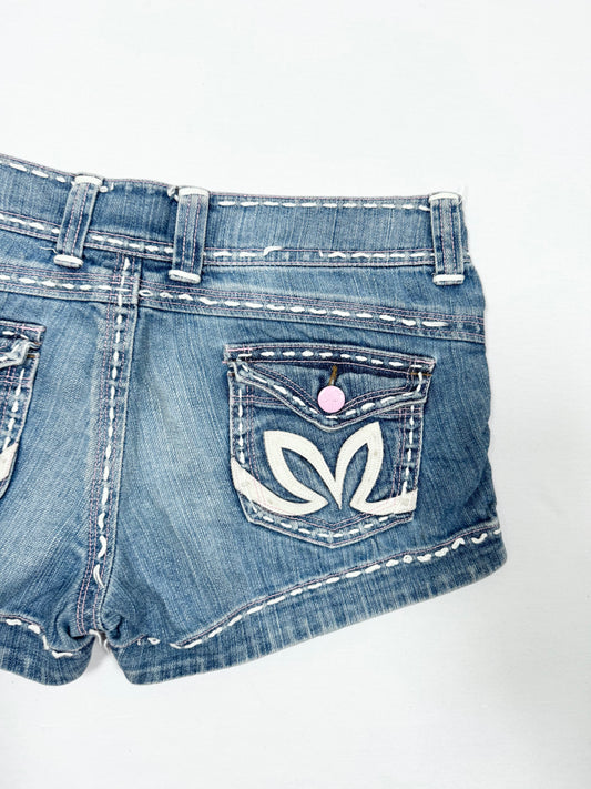 Playboy Denim Mini Shorts