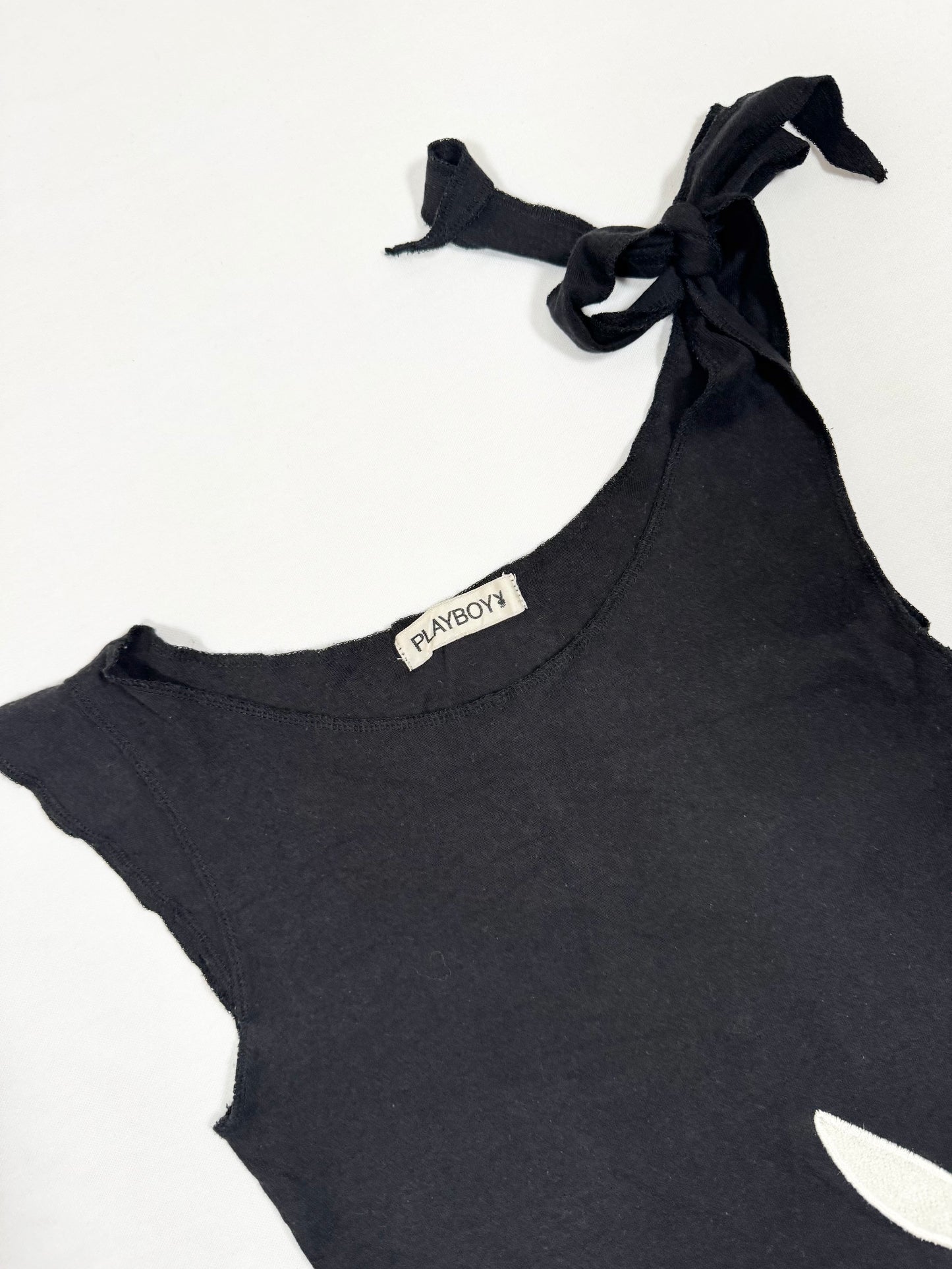 Playboy Tie Shoulder Tank