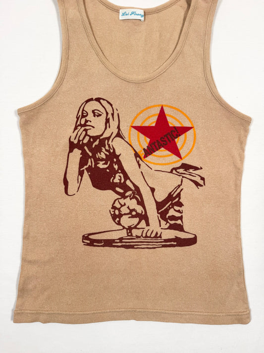 Girl Print Tank