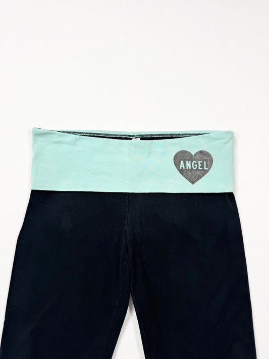 Victorias Secret Seafoam Fold Over Flared Leggings ♡ M