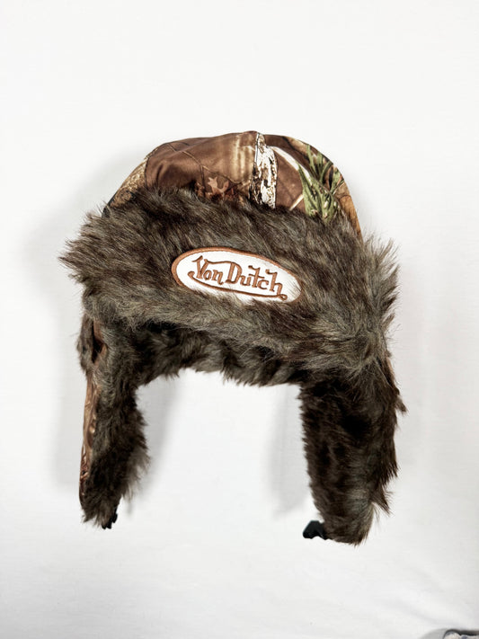 Real Tree Fur Von Dutch Hat