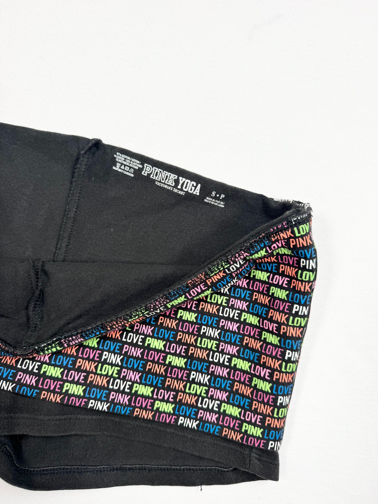 PINK Monogram Fold Over Waist Shorts ♡ XS/S