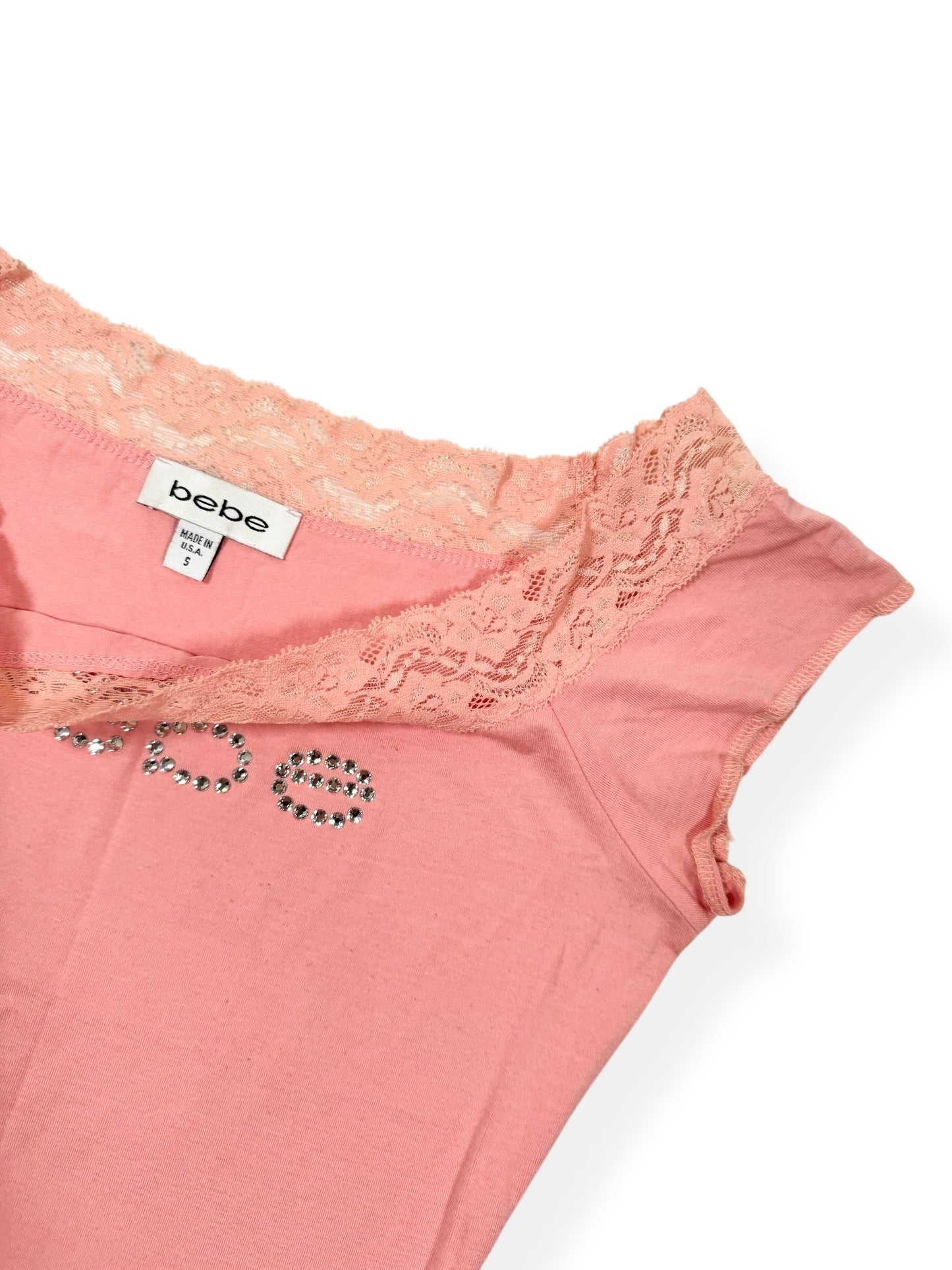 Bebe Lace Tee