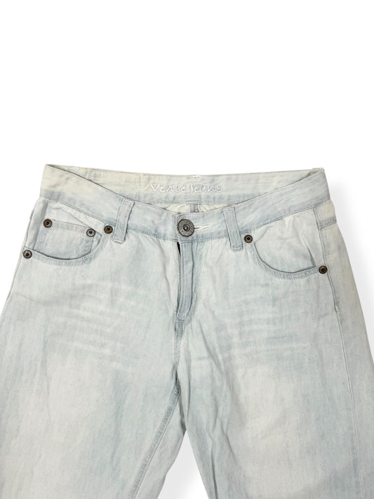 Vence Wide Leg Light Wash Jeans