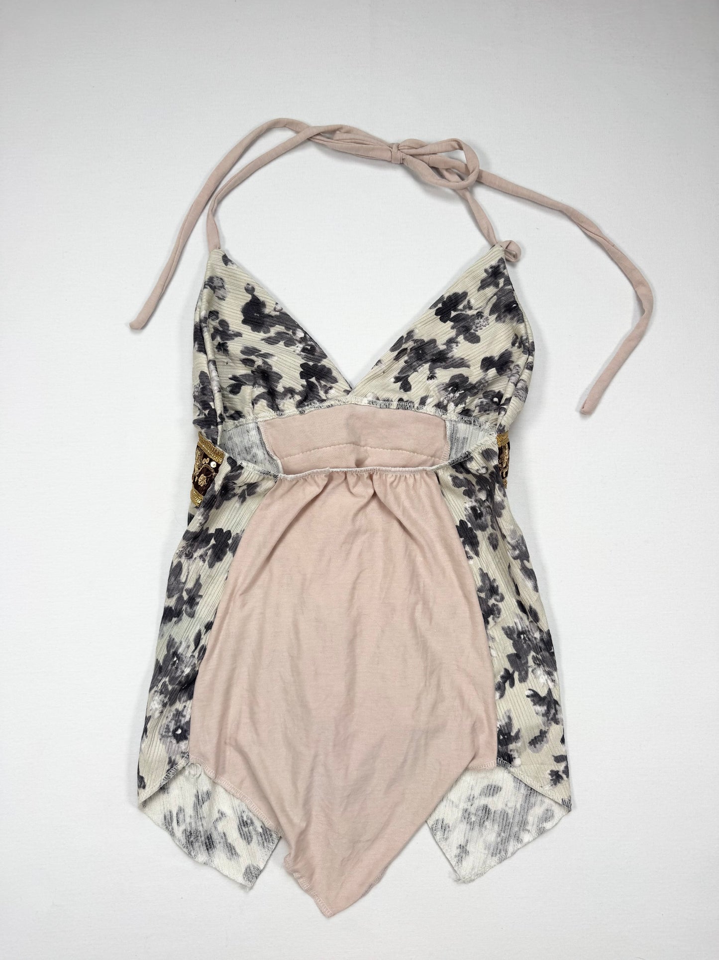 Floral Halter Cami ♡ S