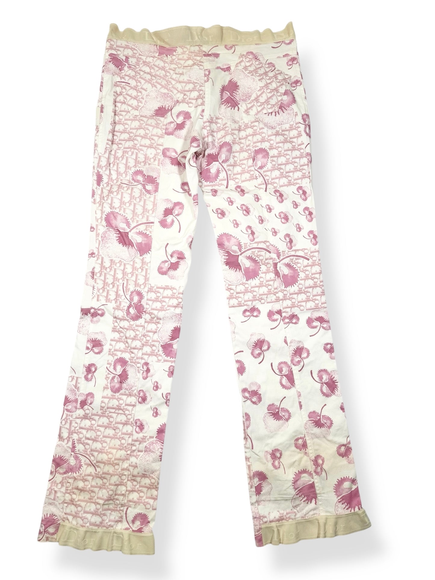 Christian Dior Cherry Blossom Monogram Pants