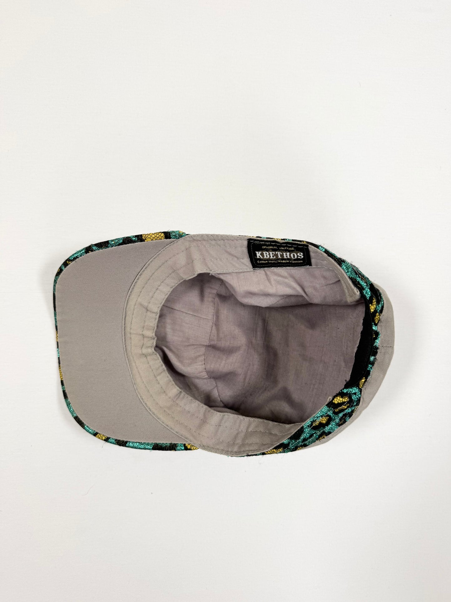 Turquoise Leopard Cross Cap ♡