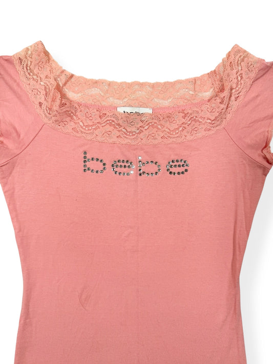Bebe Lace Tee