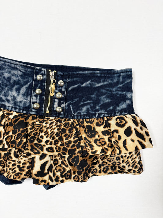 Leopard Gyaru Skirt