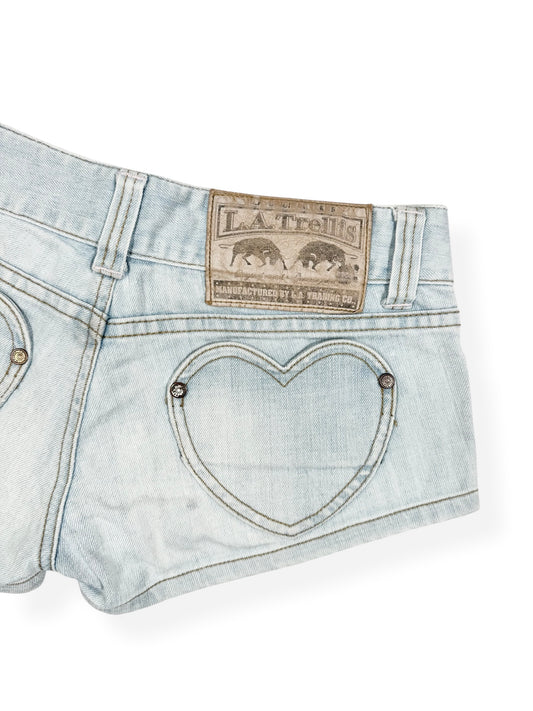 Heart Mini Shorts ♡ Size S