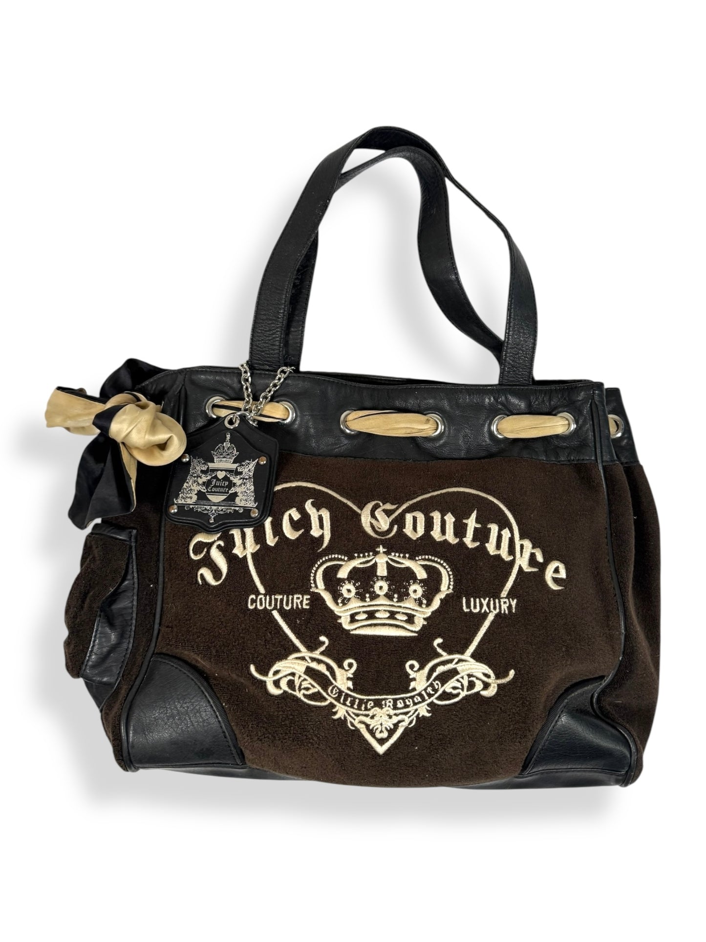 Juicy Couture Brown Towelling Daydreamer