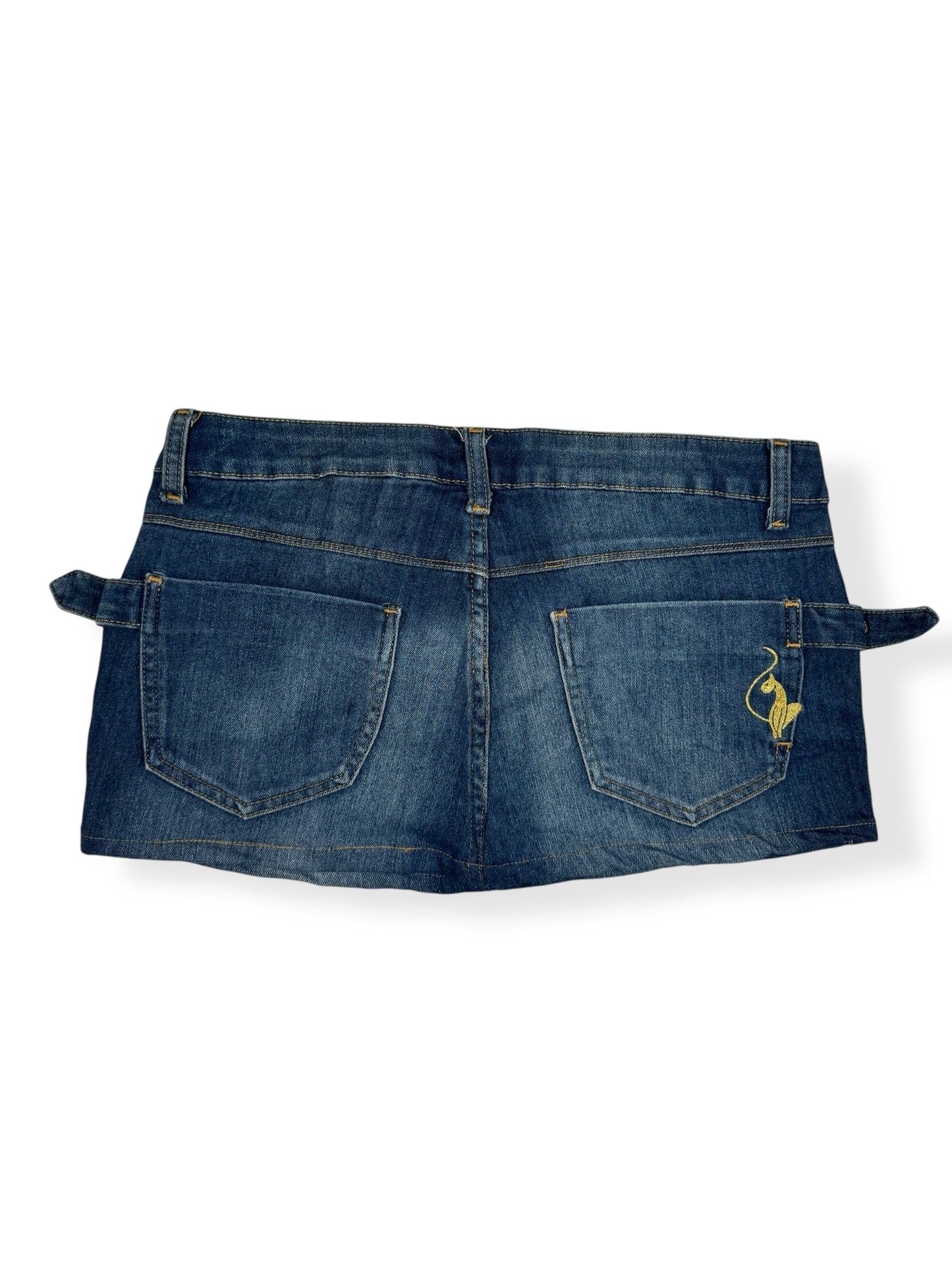 Baby Phat Buckle Mini Skirt ♡ Size M/L