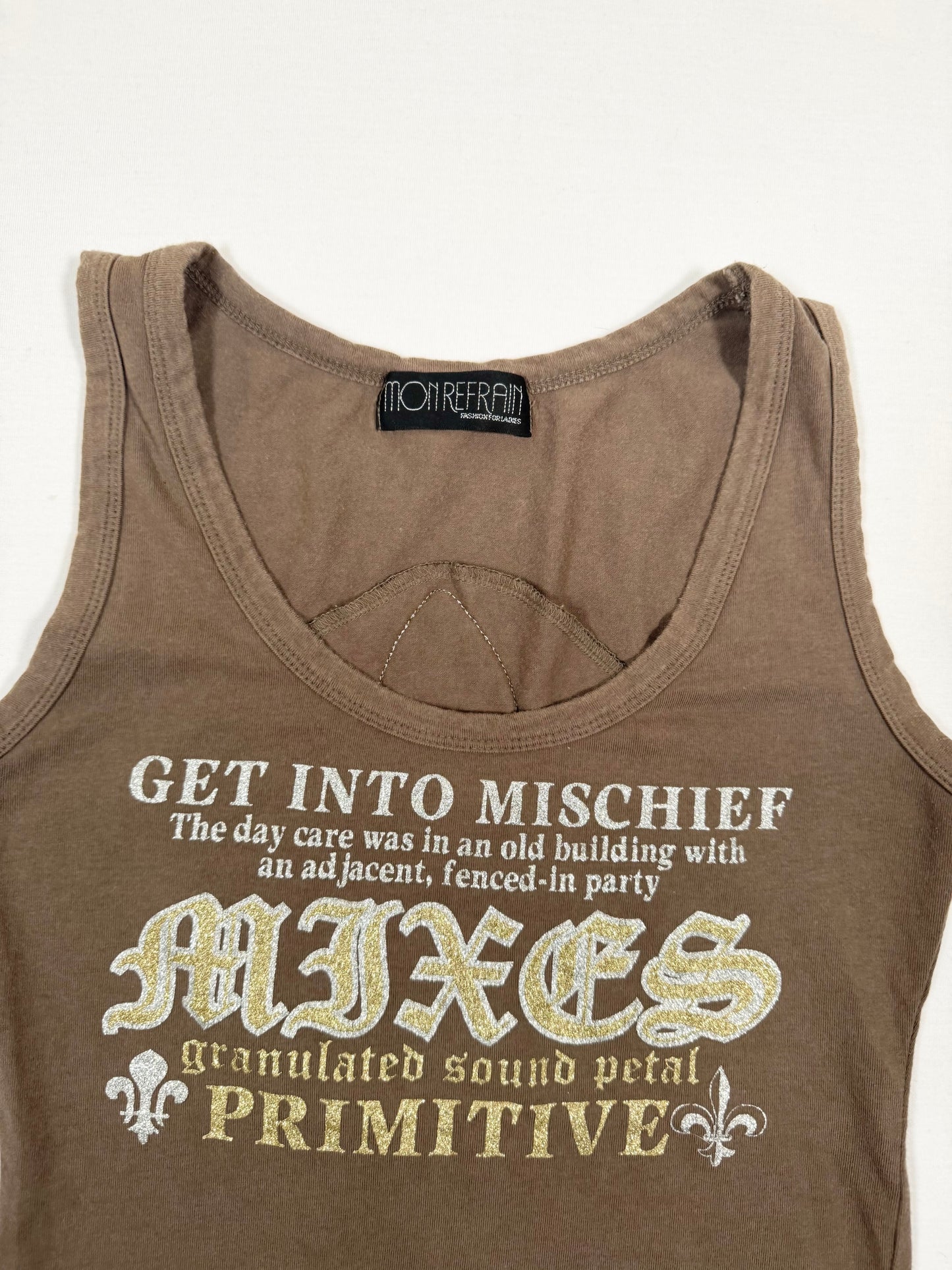Brown Grunge Tank