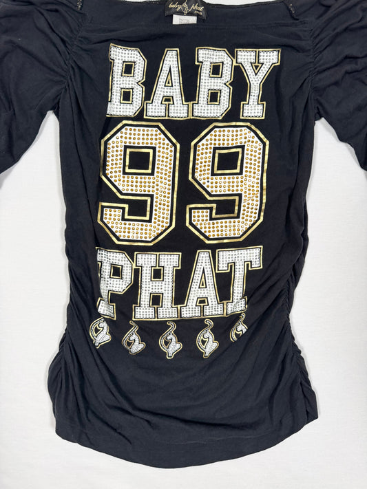 Baby Phat “99” Off Shoulder Top