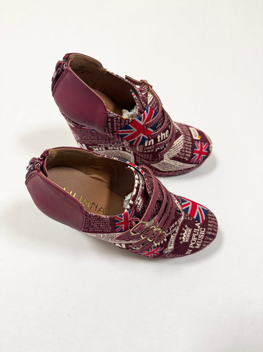 Union Jack Wedge Heels