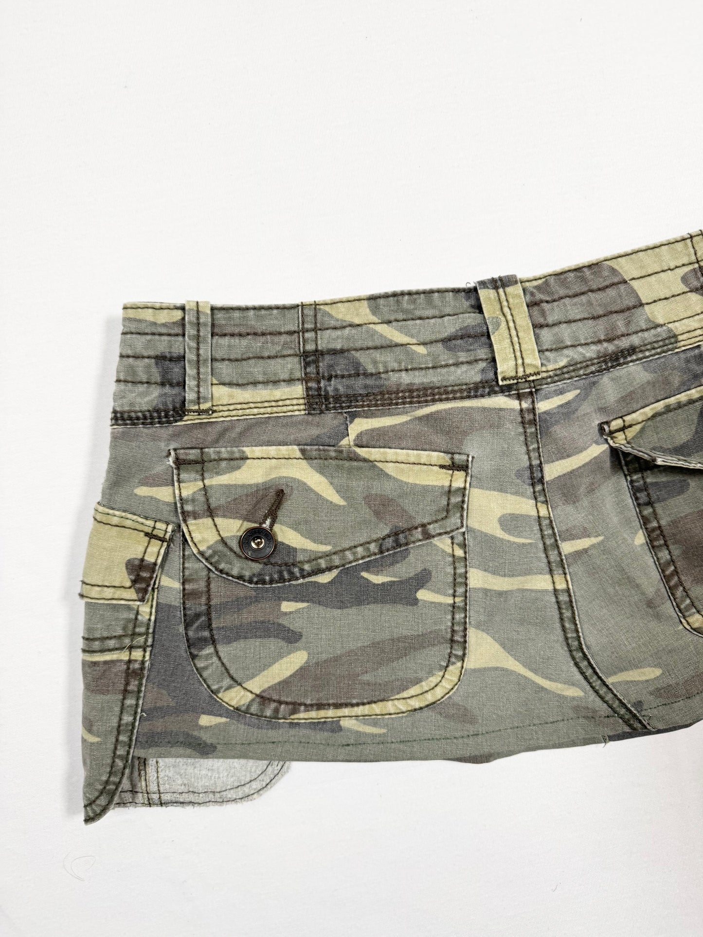 Union Bay Camo Micro Skirt