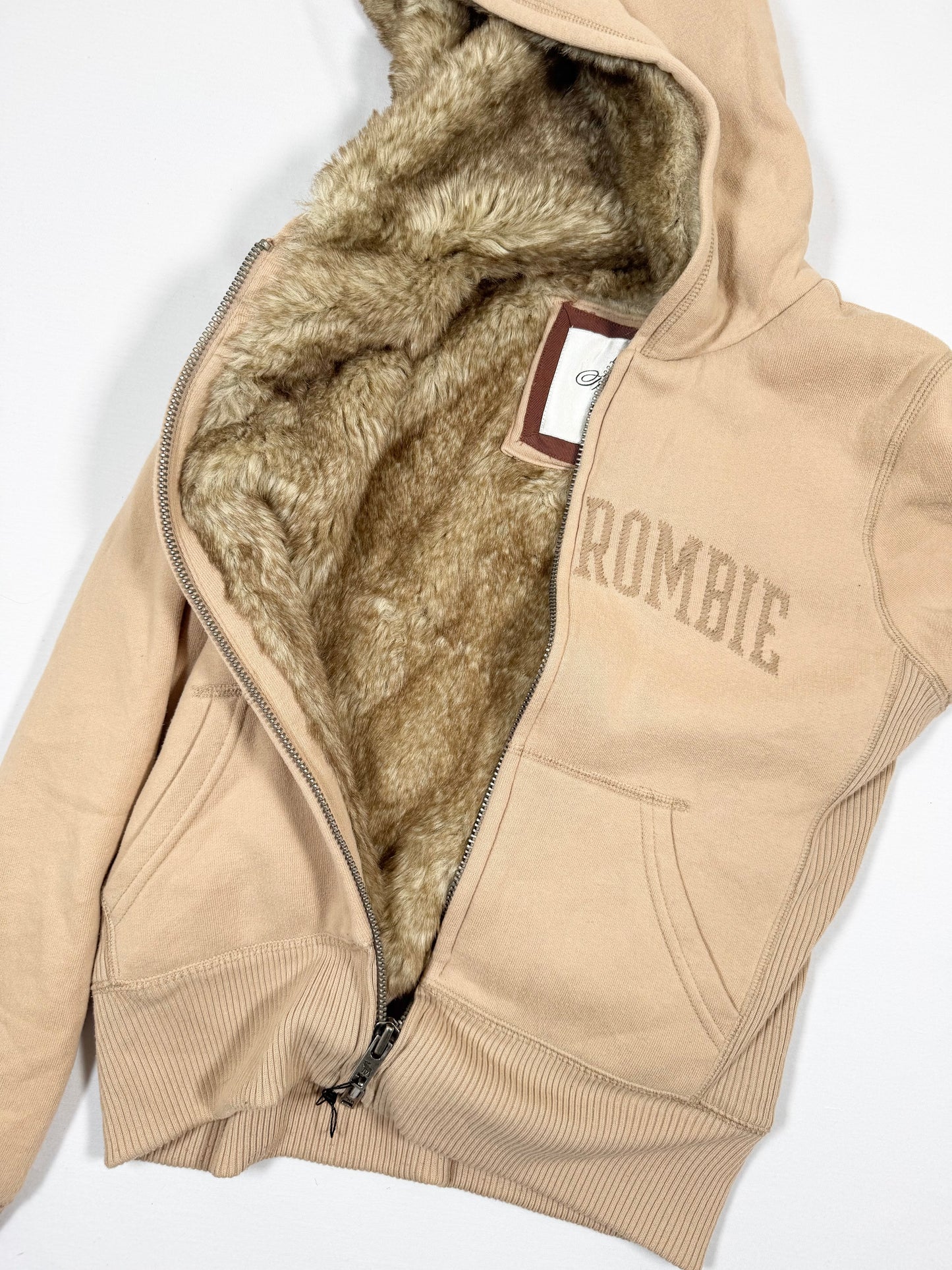 Abercrombie & Fitch Fur Hoodie