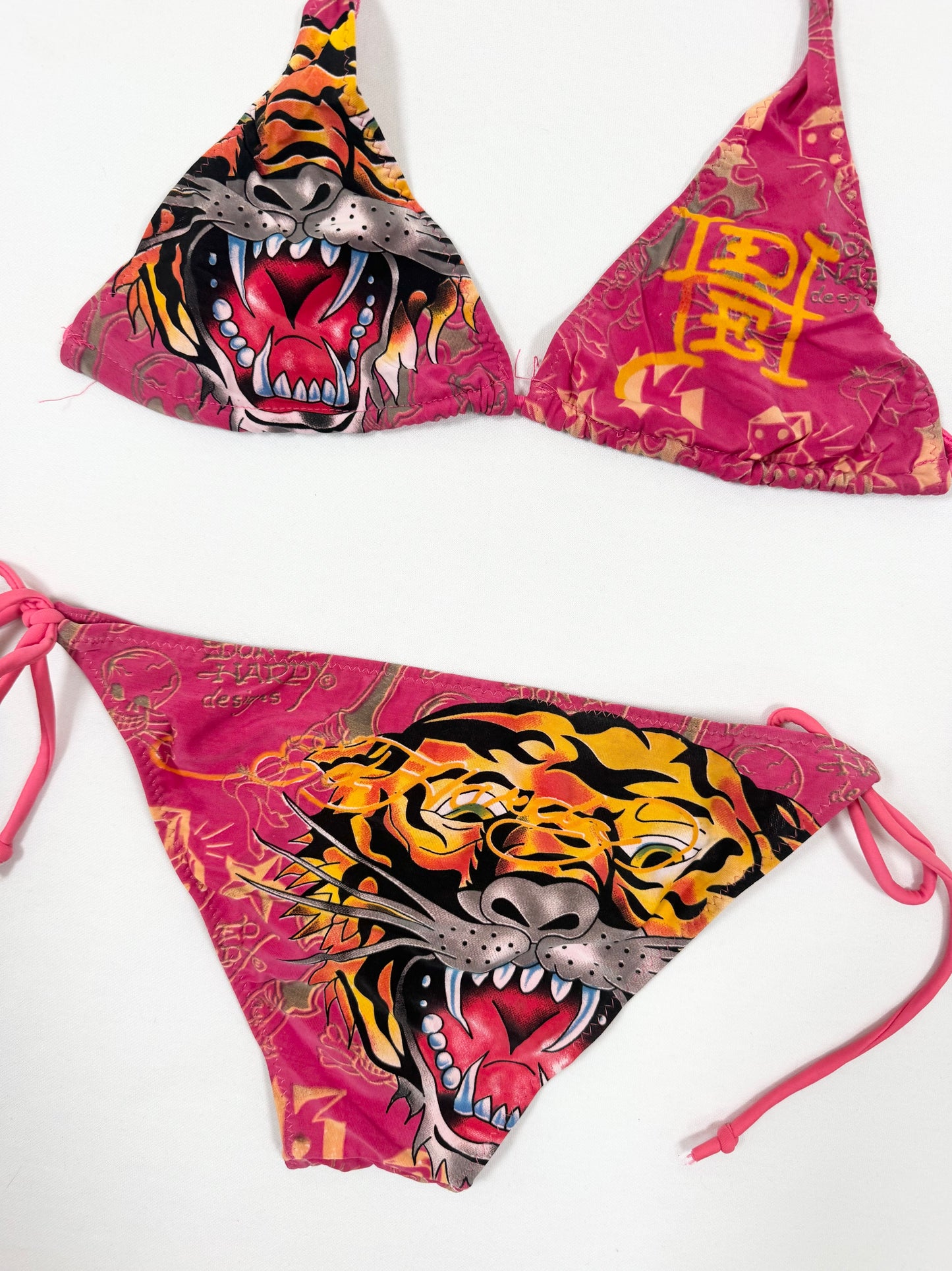 Pink Ed Hardy Bikini ♡ S