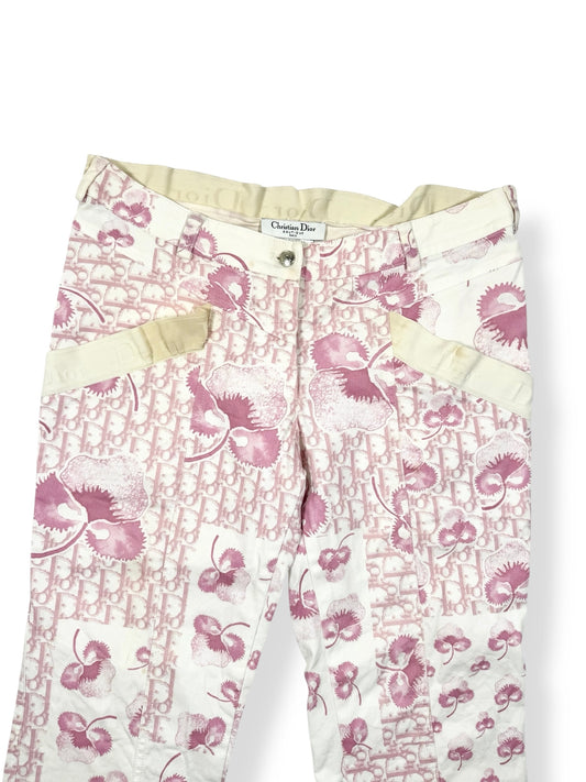 Christian Dior Cherry Blossom Monogram Pants