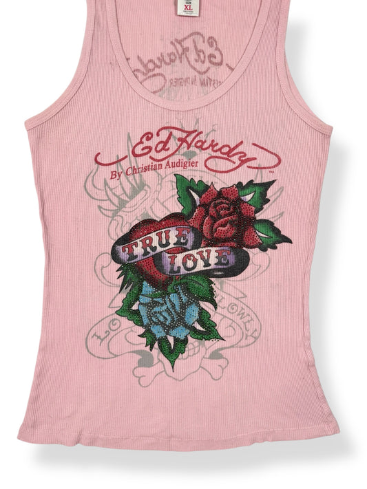 Ed Hardy Pink Tank