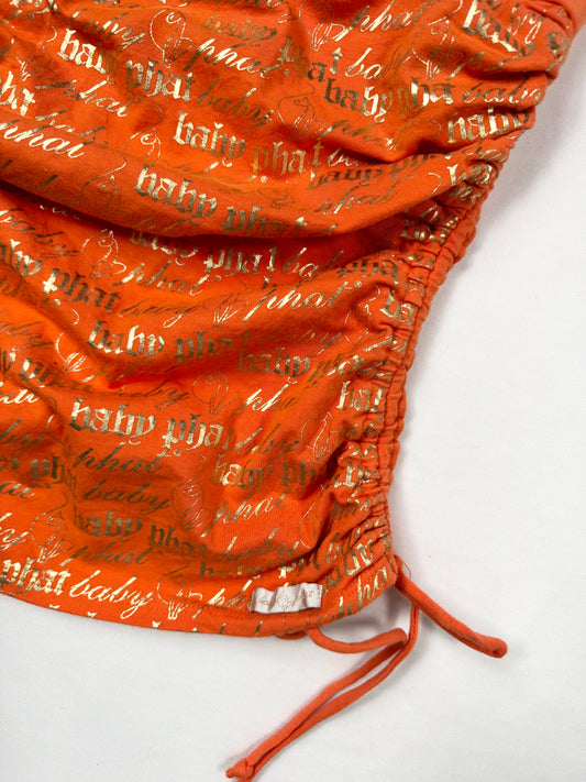 Baby Phat Orange Tube Top ♡ S