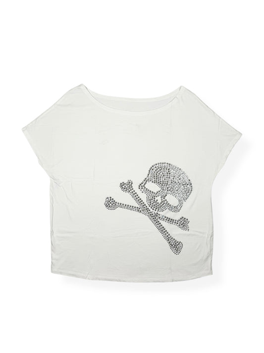 Skull Baggy Tee ♡ Size S