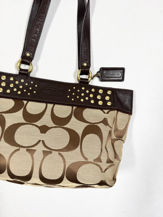 Studded Coach Bag ♡