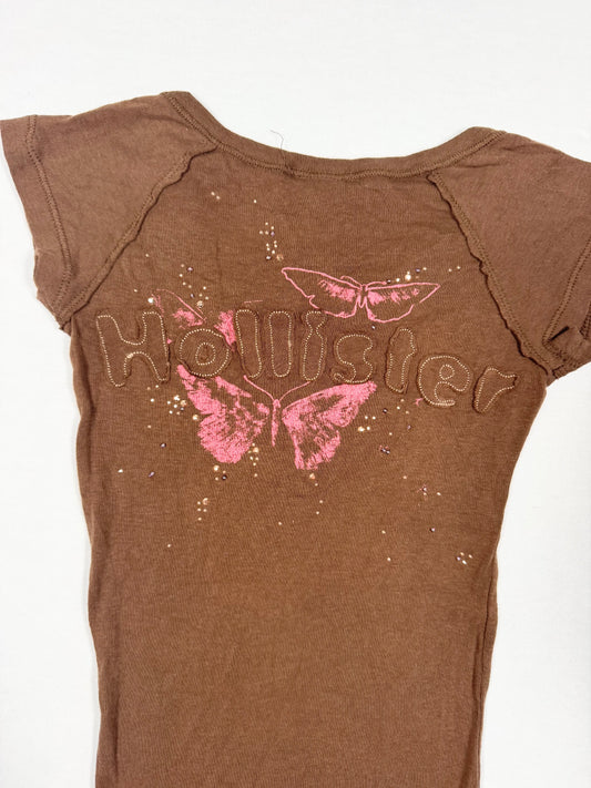 Hollister Butterfly Tee ♡ Size XS