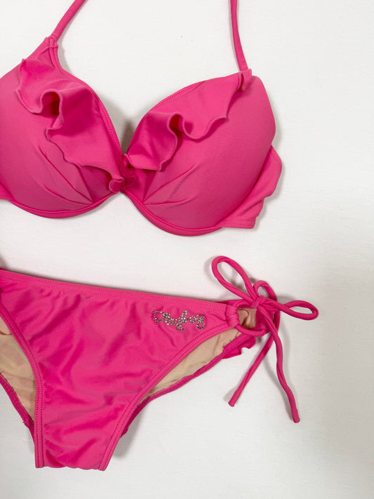 Playboy Pink Ruffle Bikini