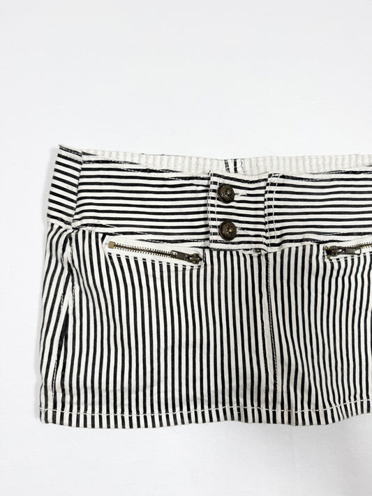 Striped Mini Skirt