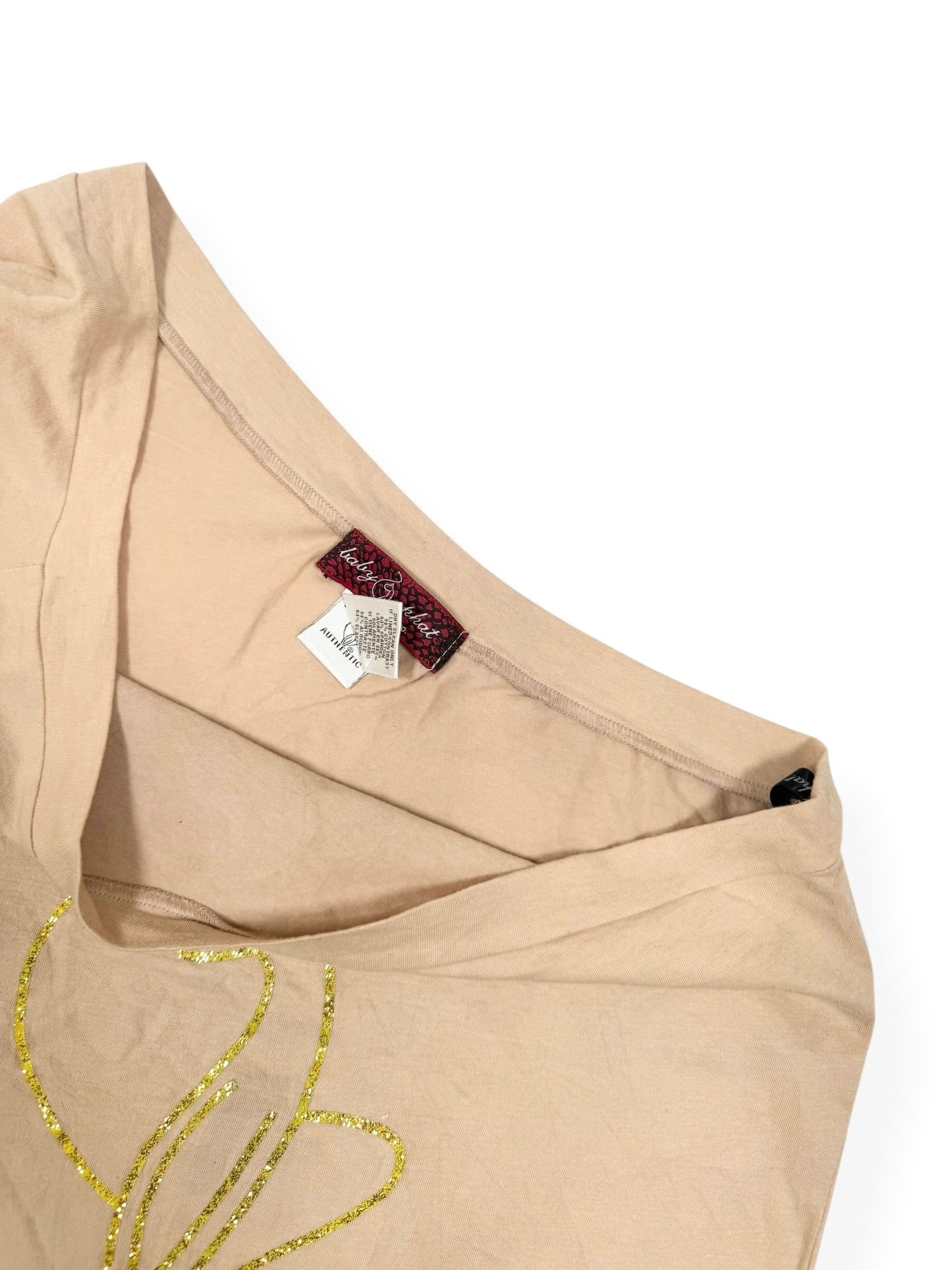 Baby Phat One Shoulder Tassel Tank ♡ Size L