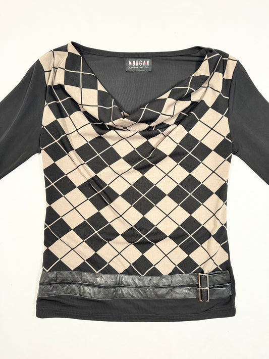 Morgan De Toi Buckle Top ♡ Size S