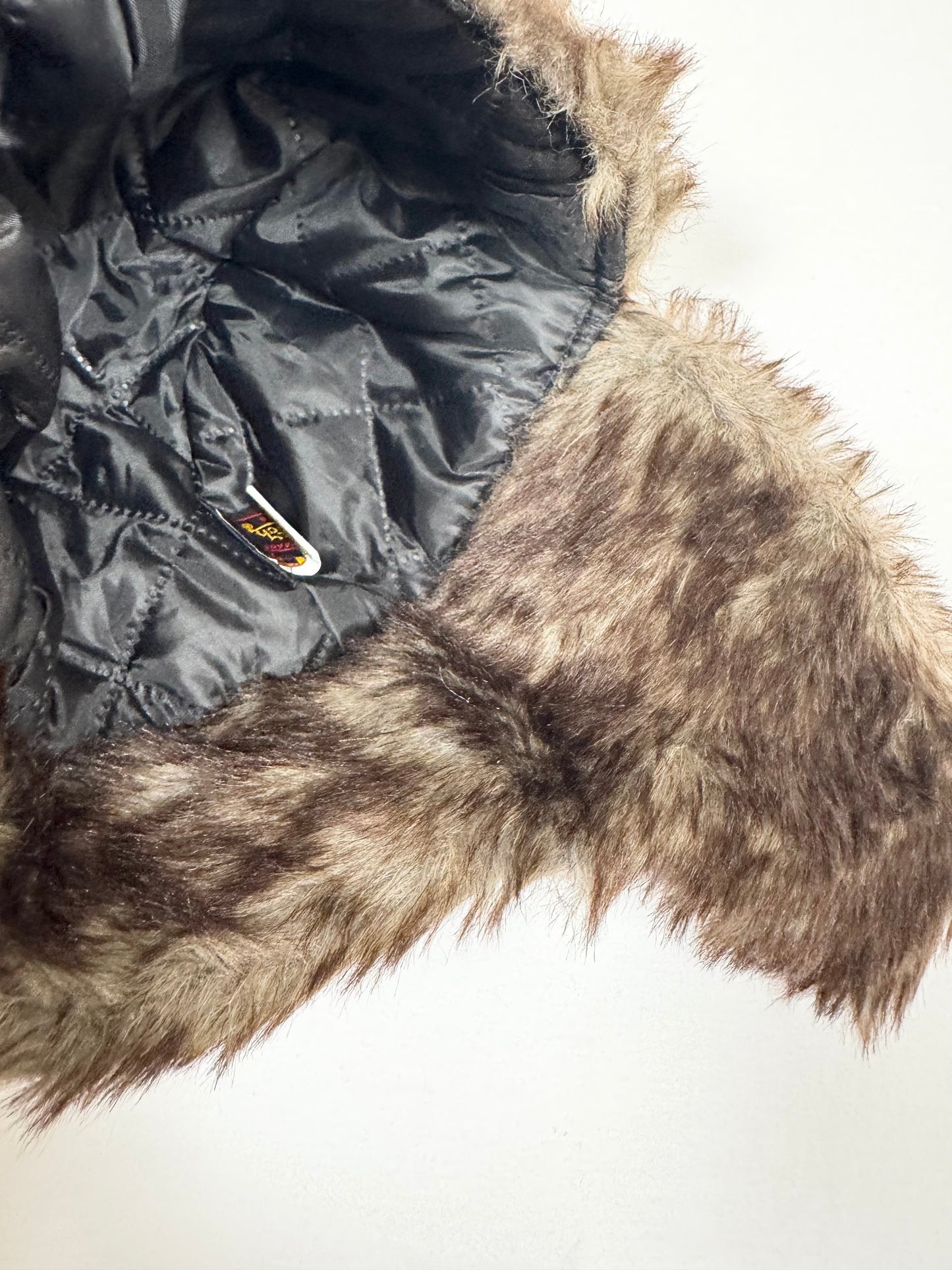 Black Fur Von Dutch Hat