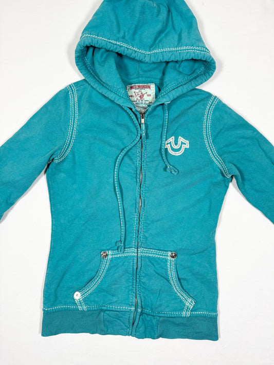 True Religion Zip Up Hoodie