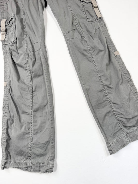 Abercrombie & Fitch Grey Cargo Pants ♡ S
