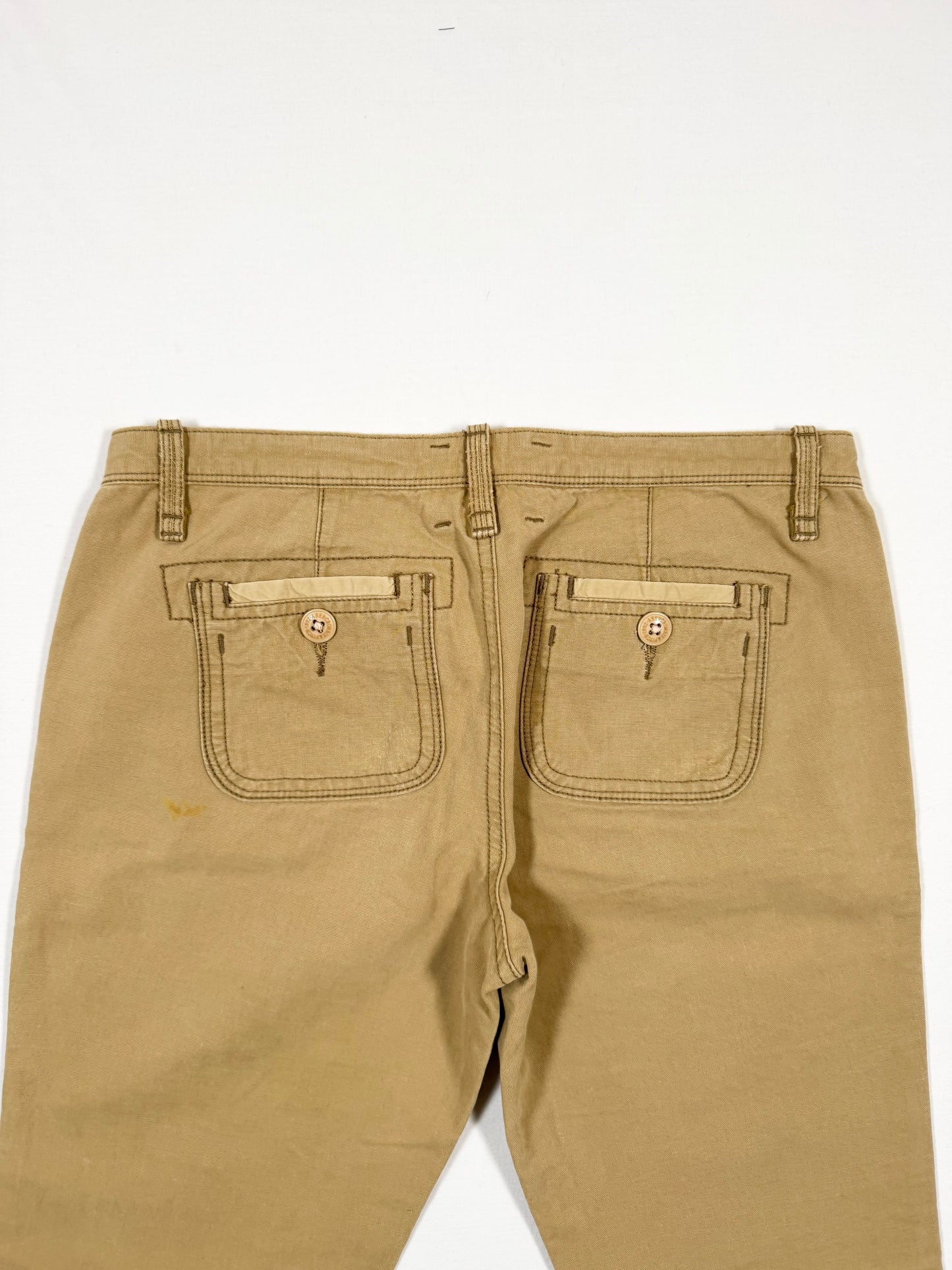 Abercrombie & Fitch Brown Flared Pants