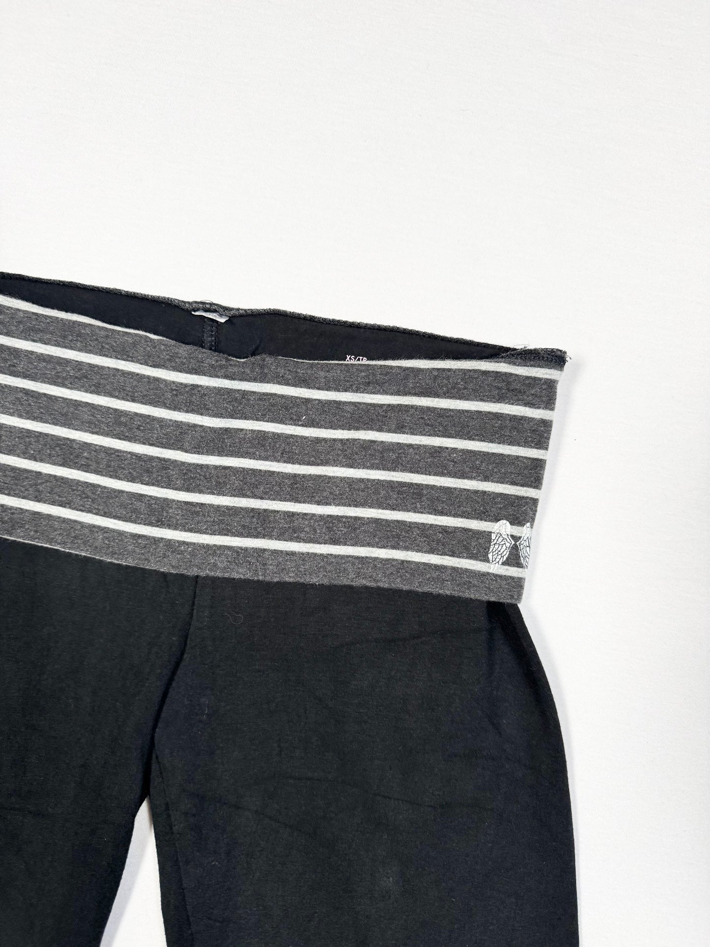 Victorias Secret Striped Wing Fold Over Leggings ♡ Size XS