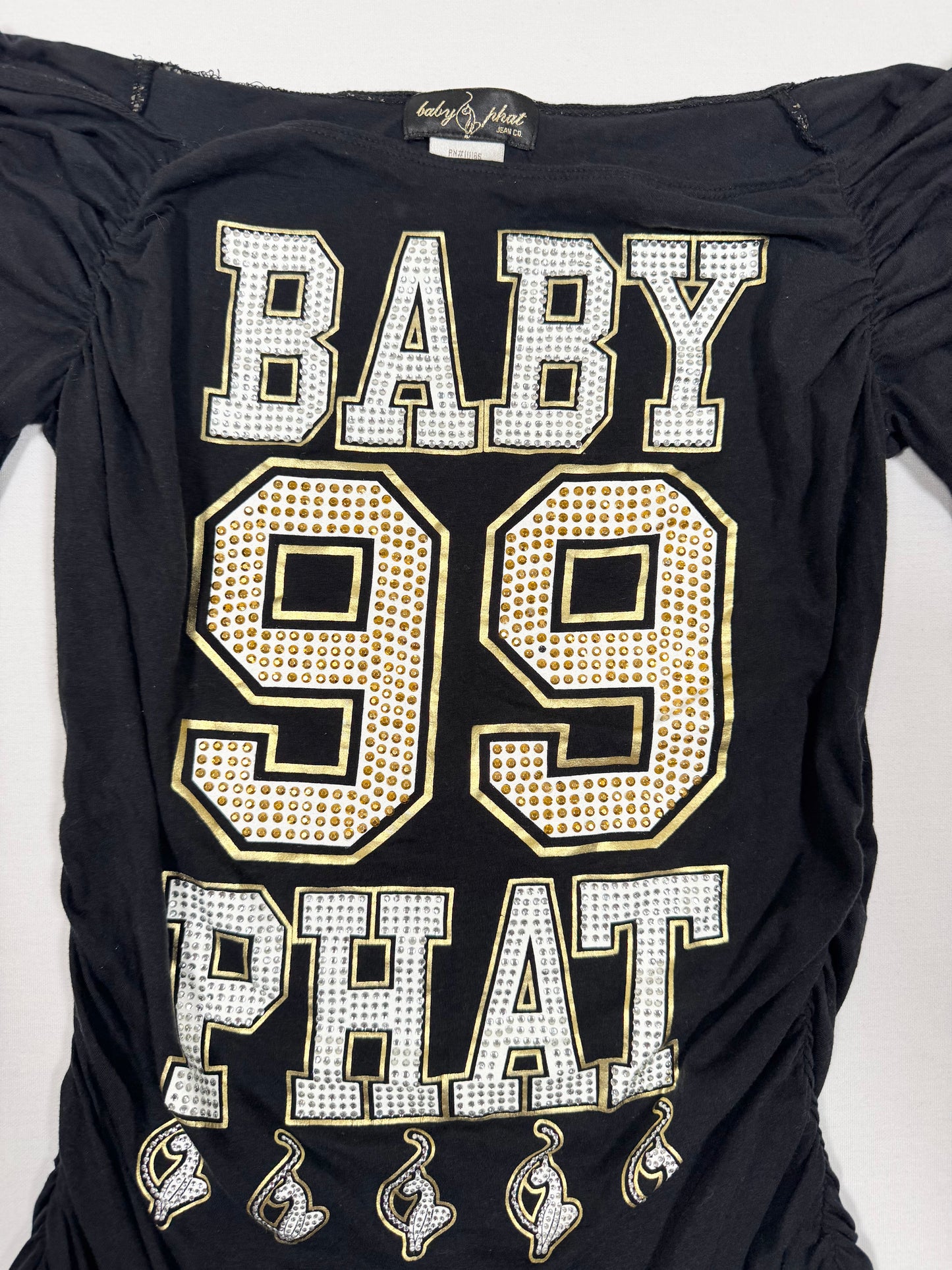 Baby Phat “99” Off Shoulder Top