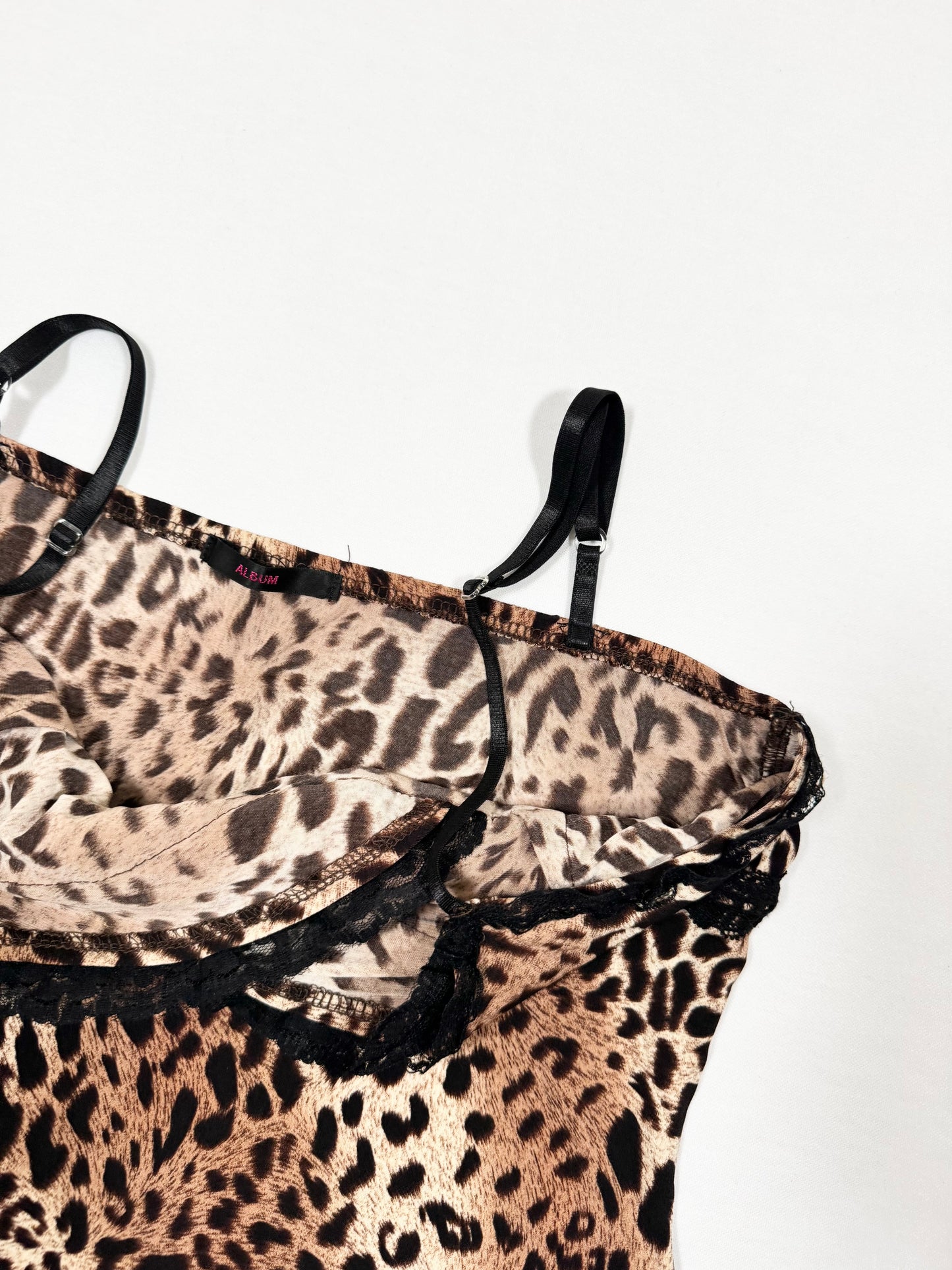 Leopard Ruffle Cami
